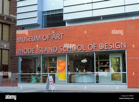 School Of Design And Museum Of Art Providence Rhode Island Usa Stock