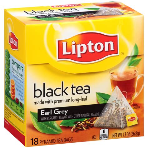 Lipton Earl Grey Black Tea Pyr