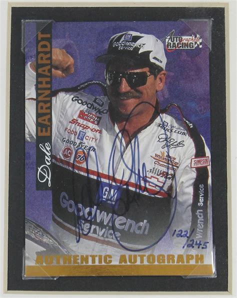No matter your sport, your age, if you're a mickey mantle fan or collect all things dale earnhardt, our experts price everything as far back as. Dale Earnhardt Sr. Signed NASCAR 12x15 Custom Framed ...