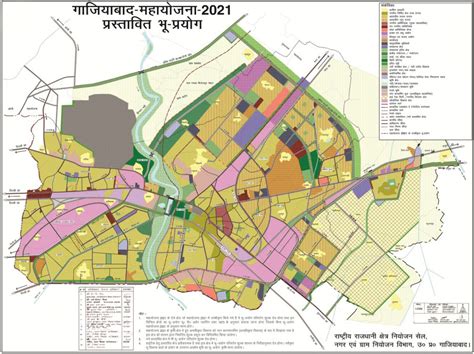 Ghaziabad Master Plan 2021 Map Master Plans India