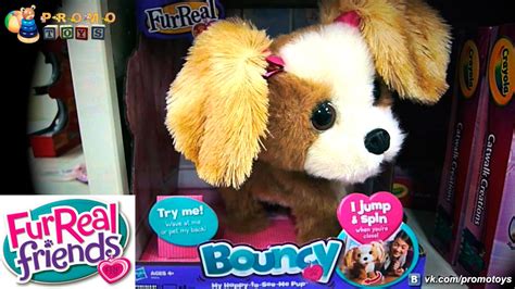 Озорной щенок bouncy интерактивная игрушка от furreal friends youtube