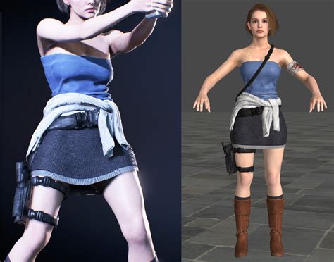 Re Remake Jill Definitive Classic Xps By Otev On Deviantart