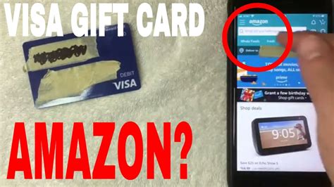 · so, here's how you can redeem your visa gift card on amazon. How To Use Visa Gift Card On Amazon 🔴 - YouTube