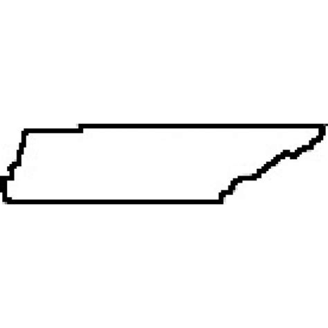 Teacher State Of Tennessee Outline Map Rubber Stamp Clipart Best