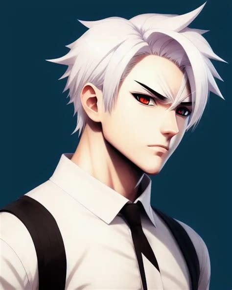 Update 75 White Hair Male Anime Best Vn