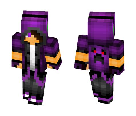 Download Purple Hoodie Boy Minecraft Skin For Free Superminecraftskins