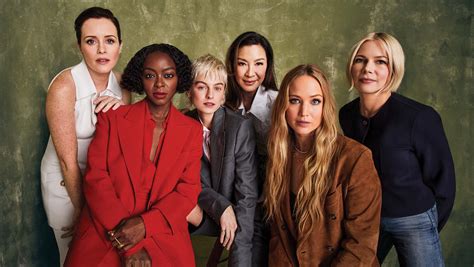 Jennifer Lawrence Michelle Yeoh And The Thr Actress Roundtable The