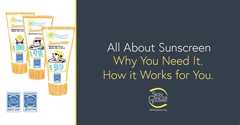 Sunscreen The Skin Cancer Foundation