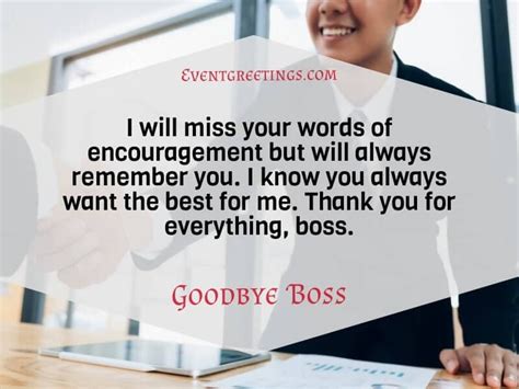 Farewell Message To Boss With Best Wishes Events Greetings