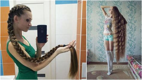 This Woman Is Dubbed The ‘real Life Rapunzel As She Hasnt Cut Her Hair In 13 Years Herie