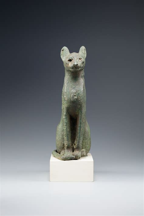 Cat With Image Of Bastet On Breast Late Periodptolemaic Period The