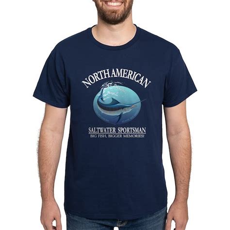 Nasm Marlin Mens Value T Shirt Nasm Marlin T Shirt By Grayrider