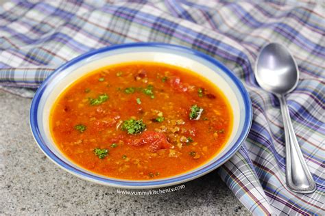 Beefy Tomato Soup Hearty Homey And Comforting Yummy Kitchen
