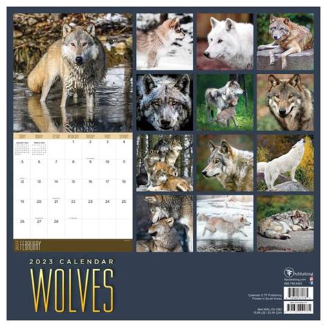 Tf Publishing 2023 Wolves Wall Calendar Michaels