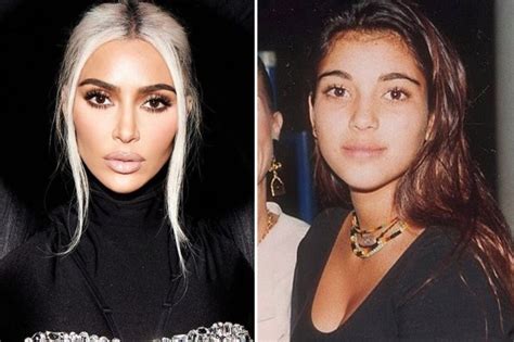 Kim Kardashian Shows Off Natural Skin In Unrecognizable Throwback As