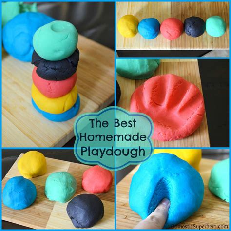 The Best Homemade Playdough Recipe Made This With The Girls Instant