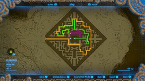 North Lomei Labyrinth Botw Walkthrough Zelda Breath Of The Wild