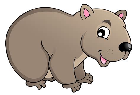 Cartoon Wombats Clipart Best