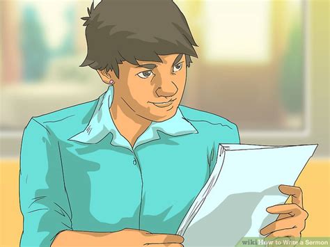 Let me say at the outset, preparing sermons is never easy but it does get easier once you put in place steps that you follow on. How to Write a Sermon: 15 Steps (with Pictures) - wikiHow