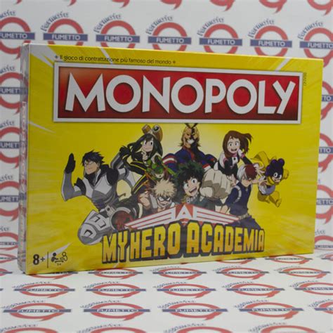 Monopoly My Hero Academia Fermata Fumetto Pistoia Negozio Di Fumetti