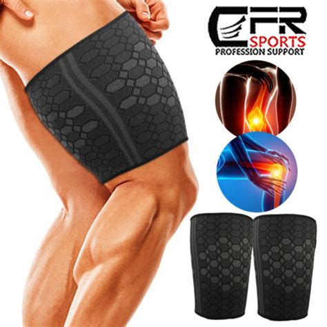 Thigh Brace Support Quadriceps Support Thigh Wraps Hamstring