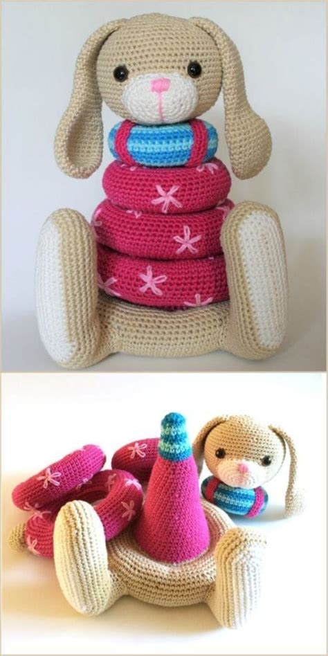 Stacking Toys Free Crochet Patterns In 2020 Baby Blanket Crochet