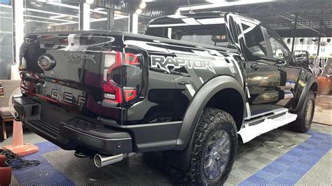 2023 Ford Ranger Raptor Black Youtube
