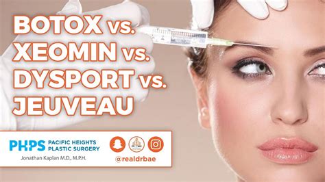 Botox Vs Xeomin Vs Dysport Vs Jeuveau Pacific Heights Plastic Surgery
