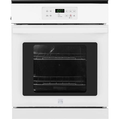 kenmore    cleaning electric wall oven white