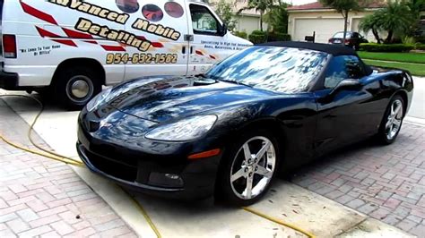 Advanced Detailing Of South Florida C6 Corvette Convertible Black