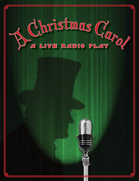 A Christmas Carol A Live Radio Play Streaming With Showshare Kevin