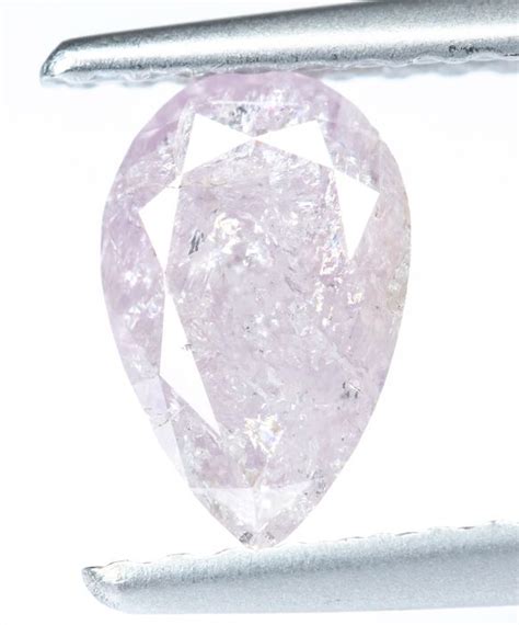 Diamant 078 Ct Fantaisie Naturel Gris Violet Rose I3 Catawiki