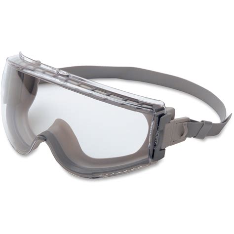 Uvex Uvxs3960c Safety Stealth Chemical Splash Safety Eyewear 1 Each Clear Lens Gray Frame