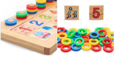 Bohs Children Wooden Montessori Materials Learning To Count Numbers