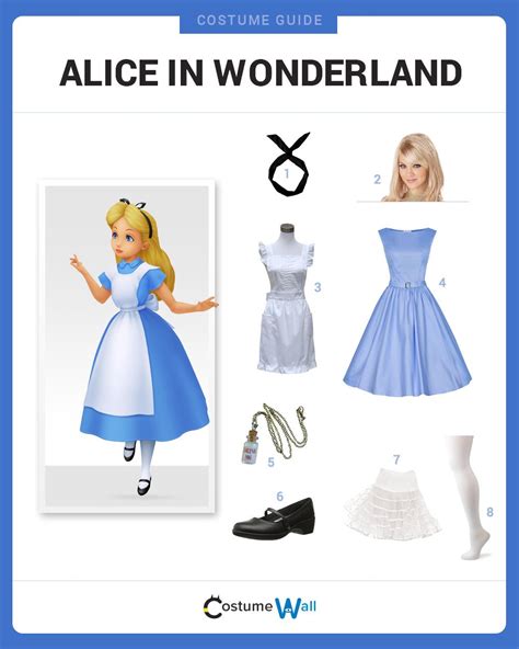 Dress Up In A Costume Like Alice From Walt Disneys Movie Alice In