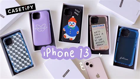 Casetify Iphone 13 Cases Unboxing Iphone 13 Aesthetic Accessories