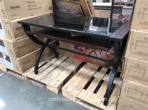 Costco business centre can only accept orders for this item from retailers holding a costco business membership with a valid tobacco resale license on file. Bayside Furnishings Office Desk | Costco Weekender