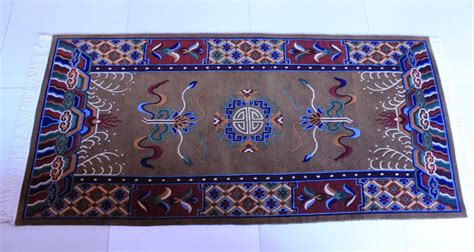 Tibetan Carpet Mandala Rug Handmade In Nepal Shakya Handicraft
