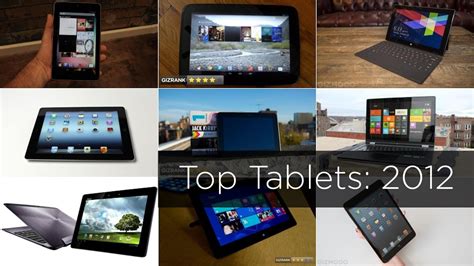 The 10 Most Important Tablets Of 2012