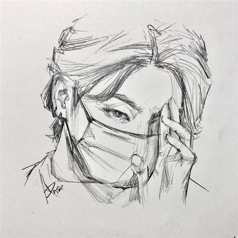 Jk Sketch в 2021 г Портретные зарисовки Рисовать Рисунки лица