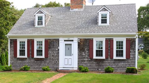 Old Style Cape Cod With Window Boxes Window Box
