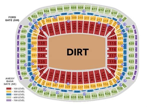 The Most Elegant Nrg Seating Chart Houston Rodeo Seating Charts Abs