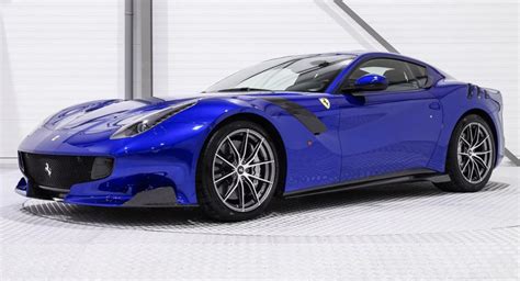 One Off Electric Blue Ferrari F12tdf Is A Million Dollar Investment
