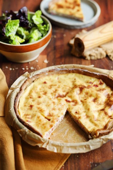 Quiche lorraine sans gluten sans lactose sans oeufs