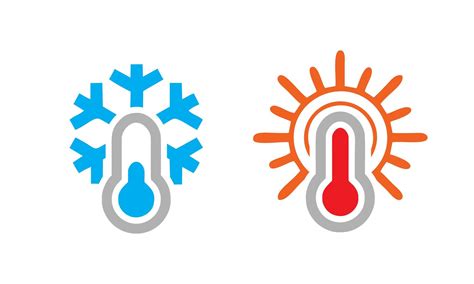 Cold Hot Temperature Icon 999572 Vector Art At Vecteezy