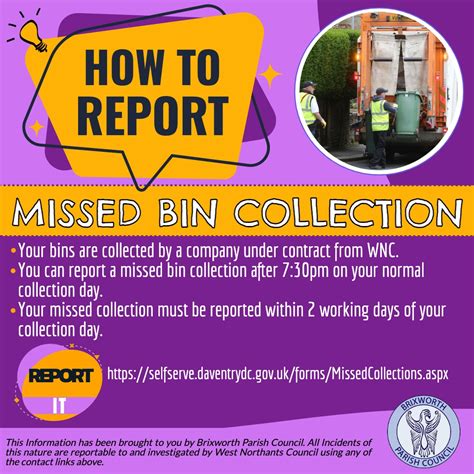 Missed Bin Collection Uk