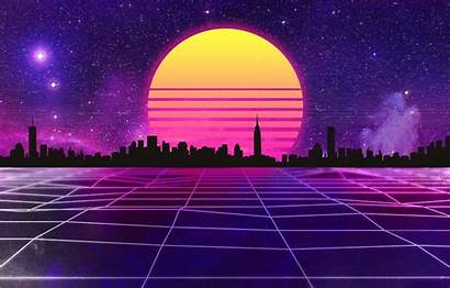 Retrowave Japanese Neon Retro Wallpapers Synthwave Background