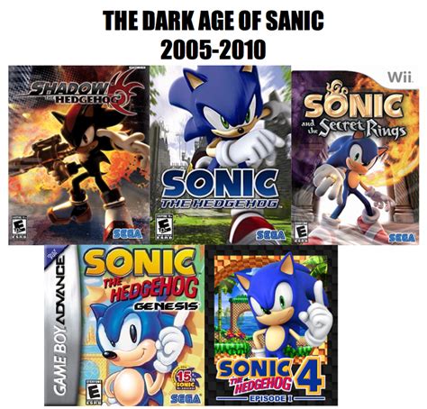 What Are Your Thoughts On The Dark Age Of Sonic Neogaf