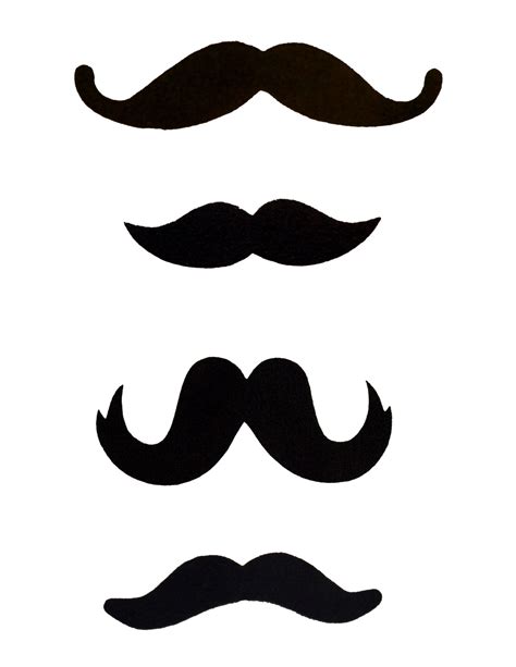 Best Photos Of Mustache Photo Prop Templates Mustache Template