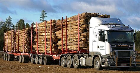 Metsähallitus Finland Giant Truck Saves Money And Nature During